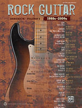 The Rock Guitar Songbook - Volume 2 (1980s-2000s) by Various. For Guitar. Book