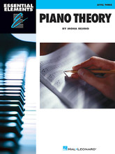 Essential Elements Piano Theory - Level 3. For Piano/Keyboard. Educational Piano Library. Softcover. 40 pages. Published by Hal Leonard.