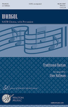 Wangol by Traditional Haitian. Arranged by Sten Källman. For Choral (SATB). Walton Choral. Walton Music #WW1511. Published by Walton Music.

Following last year's “Peze Kafé,” this popular folk melody depicting the hope of change for Haiti builds from the two-part solo start to a rhythmic performance in Haitian Creole with fun percussion. With repeated text throughout and an easy pronunciation guide in the octavo, this will be a favorite for your choir! Duration: ca. 4:30.

Minimum order 6 copies.