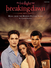 Twilight - Breaking Dawn, Part 1. (Music from the Motion Picture Score). By Carter Burwell. For Piano/Keyboard. Piano Solo Songbook. Softcover. 40 pages. Published by Hal Leonard.

The beautiful scores featured in The Twilight Saga films set the right mood and make each installment even more memorable for fans. This songbook features 12 piano solo arrangements from Carter Burwell's score to Breaking Dawn, Part 1 along with photos from the film: A Nova Vida • Bella Reborn • Cold Feet • Goodbyes • Hearing the Baby • Hearts Failing • Honeymoon in Eclipse • The Kingdom Where Nobody Dies • Let's Start with Forever • The Threshold • Wedding Nightmare • What You See in the Mirror.