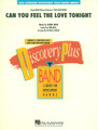 Can You Feel the Love Tonight? (from The Lion King) by Elton John and Tim Rice. Arranged by Michael Brown. For Concert Band (Score & Parts). Discovery Plus Concert Band. Grade 2. Score and parts. 12 pages. Published by Hal Leonard.

Here's the moving ballad from Disney's landmark animation classic The Lion King in a wonderful setting for young players. Featuring brief solos for alto sax and trumpet, this arrangement also passes the melody around to various sections of the band. Popular programming at its best for any occasion.