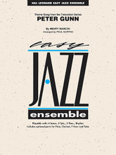 Peter Gunn by Henry Mancini. Arranged by Paul Murtha. For Jazz Ensemble (Score & Parts). Easy Jazz Ensemble Series. Grade 2. Score and parts. Published by Hal Leonard.

One of the classic TV themes of all time! Paul Murtha's authentic sounding-arrangement for young players includes a short solo for alto sax and all the familiar ensemble passages. You can't go wrong with this one!