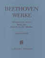 Works for Piano Four-Hands (Beethoven Complete Edition, Abteilung VII, Vol. 1). By Ludwig van Beethoven (1770-1827). Edited by Frank Buchstein and Hans Schmidt. Henle Complete Edition. Softcover. 60 pages. G. Henle #HN4233. Published by G. Henle.

Critical editorial report. German text.