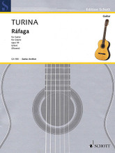 Rafaga (Guitar). By Joaquin Turina (1882-1949). Edited by Marian Alvarez Benito. For Guitar (Guitar). Schott. Softcover. 8 pages. Schott Music #GA550. Published by Schott Music.