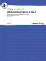 Abendländisches Lied (Piano Reduction with Solo Part). By Wolfgang-Andreas Schultz. For Piano, English Horn. Schott. Softcover. 62 pages. Schott Music #AST9287. Published by Schott Music.

The composition 'Abendländisches Lied' by Wolfgang-Andreas Schütz follows Georg Trakl's poem of the same title. The two-part piece for cor anglais and orchestra begins with a fantasia. In the following fugue, the cor anglais presents three themes which musically represent the three epochs of the Occident. A twelve-note chord symbol of the decline and fall forms the climax. Afterwards the melody of an Old French love song from around 1190 can be heard as a symbol of resurrection.