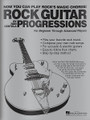 Rock Guitar Progressions. For Guitar. Book. Softcover. 56 pages. Published by Hal Leonard.

Rock's magic chords exposed. Learn the rock chord progressions that have created the vast majority of rock's greatest hits. Learn to compose your own music. Easy to follow flow charts show you how to play the classic hits of yesterday and experiment with the rock sounds of tomorrow. The fingers and frets are numbered in photographs.