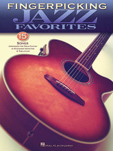 Fingerpicking Jazz Favorites by Various. For Guitar. Guitar Solo. Guitar tablature. Published by Hal Leonard.

The arrangements in this book are carefully written for intermediate-level guitarists. Each solo combines melody and harmony in one superb fingerpicking arrangement. Features 15 songs in notes & tab: Bewitched • Cheek to Cheek • I'll Remember April • I've Got You Under My Skin • Isn't It Romantic? • Moonlight in Vermont • A Nightingale Sang in Berkeley Square • A Sunday Kind of Love • and more. Includes an easy introduction to basic fingerstyle guitar.