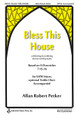 Bless This House by Allan Robert Petker. SATB. Pavane Choral. 12 pages. John Rich Music Press #JR0101. Published by John Rich Music Press.

Here is a rebel piece of music that combines traditional sacred music with praise music. Beginning with the organ and a stately choir the text from II Chronicles 7:15-16 honors when God is with us in our sacred space. A praise band feel takes over and introduces a simple song (sung by children or praise singers). Next thing you know the choir and organ bring in two traditional hymns (Come Thou Fount and Joyful, Joyful) that all fit together. God is truly in this house for all people of all musical styles.

Minimum order 6 copies.