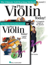 Play Violin Today! Beginner's Pack. (Level 1 Book/CD/DVD Pack). For Violin. Play Today Instructional Series. Book & CD & DVD Package. 48 pages. Published by Hal Leonard.