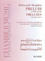 Preludes and Other Pieces (Cello and Piano). By Alexander Scriabin (1872-1915). Arranged by Andrea Cavuoto. For Cello, Piano Accompaniment. String. Softcover. Ricordi #R140539. Published by Ricordi.

Includes Prelude, Op. 11, No. 4; Mazurka, Op. 25, No. 2; Prelude, Op. 35, No. 2; Prelude, Op. 37, No. 3; Andante from Sonata No. 3, Op. 23; and Study, Op. 8, No. 3. With introductory notes on each piece.