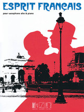 Esprit Fran (Alto Saxophone and Piano). By Various. Arranged by Hywel Davies. For Alto Saxophone, Piano Accompaniment. Editions Durand. Book only. Editions Durand #DF1599000. Published by Editions Durand.

12 pieces that capture the essence of French style. Includes music by Debussy • Fauré • Milhaud • Poulenc • Saint-Saëns • and others. Intermediate Level.