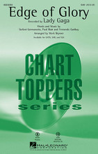 The Edge of Glory by Lady Gaga. By Fernando Garibay, Paul Blair, and Stefani Germanotta. Arranged by Mark A. Brymer. For Choral (SAB). Pop Choral Series. 16 pages. Published by Hal Leonard.

Show and pop choirs will make a tremendous impact in this chart-topping powerhouse with its thumping bass and irresistible dance/popgroove! A fantastic choreography showcase! Availible separately SATB, SAB, SSA and ShowTrax CD. Duration ca. 3:45.

Minimum order 6 copies.