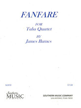 Fanfare. (Brass Solos & Ensemble/Tuba - Larger Ensemble). By Glassock, Lynn. For Tuba Quartet (Tuba). Southern Music. 16 pages. Southern Music Company #SU572. Published by Southern Music Company.