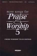 More Songs for Praise & Worship - Volume 5. (Choir/Worship Team Edition (No Accompaniment)). By Various. For Choral. Sacred Folio. 272 pages. Word Music #080689444173. Published by Word Music.

A new wave of great praise and worship songs has begun flowing into the church. These songs have begun to reach across former boundaries of generation, culture and style to draw believers of all ages and Christian traditions into the presence of God. Now these songs are more accessible than ever before with the More Songs for Praise & Worship series from Word Music. Each volume features dozens of songs, and is available in several different formats to meet worship musicians' needs: