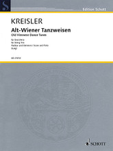 Old Viennese Dance Tunes (String Trio). By Fritz Kreisler (1875-1962). Arranged by Fredo Jung and Gaede-Trio. For String Trio (Score & Parts). Schott. Book only. Schott Music #ED21012. Published by Schott Music.