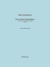 Five Songs for Spring. (A Song Cycle for Baritone and Piano). By Thea Musgrave (1928-). For Baritone, Piano Accompaniment. Music Sales America. Softcover. 30 pages. Novello & Co Ltd. #NOV079101. Published by Novello & Co Ltd.
Product,56455,Fleeting