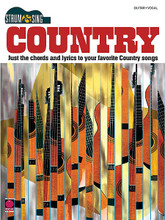 Country. (Strum & Sing Series). By Various. For Guitar. Easy Guitar. Softcover. 78 pages. Published by Cherry Lane Music.

Lyrics and chords for over 30 country classics, including: Always on My Mind • Amazed • Blue • A Boy Named Sue • Crazy • The Gambler • In My Daughter's Eyes • Love Can Build a Bridge • Thank God I'm a Country Boy • Wide Open Spaces • and more.