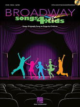 Broadway Songs for Kids. (Songs Originally Sung on Stage by Children). By Various. For Vocal, Piano/Vocal/Guitar. Vocal Collection. Book with CD. 152 pages. Published by Hal Leonard.

This hefty collection also includes a CD featuring piano accompaniments for each song, making it easy to practice or audition when an accompanist isn't available. The CD is also enhanced with tempo adjustment and transposition software for CD-ROM computer use. It includes more than 30 songs made famous by kids singing on stage, arranged in piano/vocal/guitar notation. Includes: Castle on a Cloud • Do-Re-Mi • Gary, Indiana • Getting Tall • I Just Can't Wait to Be King • I Whistle a Happy Tune • I Won't Grow Up • It's the Hard-Knock Life • Let Me Entertain You • Little People • So Long, Farewell • Tomorrow • Where Is Love? • You're Never Fully Dressed Without a Smile • and more.