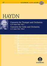 Concerto For Trumpet/orch Eb Maj, Concerto For Vc/orch Dmaj Study Score With Cd by Franz Joseph Haydn (1732-1809). Arranged by Hans Ferdinand Redlich. Eulenberg Audio plus Score. Book with CD. 92 pages. Hal Leonard #EAS167. Published by Hal Leonard.