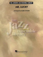 Mr. Lucky (Soprano Sax Feature). By Henry Mancini. Arranged by Mark Taylor. For Jazz Ensemble, Soprano Saxophone (Score & Parts). Jazz Ensemble Library. Grade 4. Score and parts. Published by Hal Leonard.

Mancini's classic theme is treated here in a moderate bossa style as solo vehicle for soprano sax (optional alto). Timeless melodies, lush harmonies, and a unison line feature for the entire ensemble all combine to create a standout arrangement.