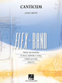 Canticum by James Curnow. For Concert Band (Score & Parts). FlexBand. Grade 2-3. Published by Hal Leonard.

One of the classics of young band literature, this composition by James Curnow is found on many state lists throughout the country. This adaptation is scored for flexible instrumentation and features all the power and excitement of the original work.