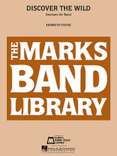 Discover the Wild. ((Overture for Band)). By Kenneth Fuchs. For Concert Band (Score & Parts). Hal Leonard Concert Band Series. Grade 4. Published by Edward B. Marks Music.

Composed in the form of a three-part orchestral overture, this powerful work opens with the horn section stating the main theme, which is based on the interval of a perfect fourth. A beautiful and lyrical middle theme creates a mesmerizing and calming effect before the opening theme and faster pace makes a return for the dramatic finish. Concisely scored with an intriguing variety of textures, this is an impressive work for contest or festival. Dur: 4:40 (Grade 4).