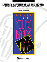 Fantasy Adventure at the Movies arranged by Michael Brown. For Concert Band (Score & Parts). Young Concert Band. Grade 3. Published by Hal Leonard.

In the best fantasy and adventure films, music always plays an important role in setting the mood and engaging us in the story. Here are some of those iconic moments from movies we all remember. Includes: Theme from Star Trek, Back to the Future, Once Upon a Time ... Storybook Love (from “The Princess Bride”), The Rocketeer, and Theme from E.T. (The Extra-Terrestrial).