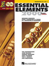 Essential Elements 2000 (Trumpet) - French Edition. For Trumpet. Essential Elements 2000. Method book, accompaniment CD and DVD. 48 pages. Published by Hal Leonard.