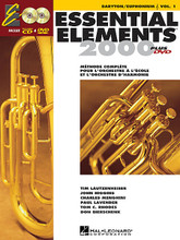 Essential Elements 2000 - Vol. 1 (Baritone/Euphonium T.C.) - French Edition. For Euphonium. Essential Elements 2000. Method book, accompaniment CD and DVD. 48 pages. Published by Hal Leonard.