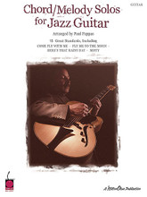 Chord/Melody Solos for Jazz Guitar arranged by Paul Pappas. For Guitar. Guitar. Guitar tablature. 40 pages. Published by Cherry Lane Music.

15 tunes that have been tastefully arranged with swingin' fills, substitutions, and inside chords, resulting in stylish, impressive guitar solos in the style made famous by Joe Pass and Johnny Smith. Includes: Be Careful, It's My Heart • But Beautiful • Come Fly with Me • Fly Me to the Moon (In Other Words) • Here's That Rainy Day • I've Got the World on a String • Misty • Take the “A” Train • This Masquerade • and more.