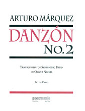 Danzon No. 2 by Arturo Marquez. For Concert Band (Parts). Peermusic Classical. Grade 4. Peermusic #62383-804. Published by Peermusic.