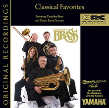 Classical Favorites by The Canadian Brass. Arranged by Bryan Pezzone. For Disklavier. Yamaha Pianosoft Plus Audio. CD only. Published by Yamaha.

1. Hallelujah Chorus 2. Trumpet Voluntary 3. Grand March from Aida 4. Gloria from Lord Nelson Mass 5. Rondeau 6. Prayer from Hansel and Gretel 7. Farandole from L'Arlesienne Suite No. 2 8. Three Elizabethan Madrigals: Come Again, Sweet Love 9. My Bonny Lass She Smileth 10. Now Is the Month of Maying 11. Pilgrim's Chorus from Tannhauser 12. Toreador Song from Carmen.