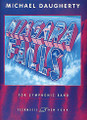 Niagara Falls. (for Symphonic Band Full Score). By Michael Daugherty (1954-). For Concert Band, Symphonic Band. Peermusic Classical. 80 pages. Peermusic #61955-801. Published by Peermusic.

(1997)

Daugherty's first work for symphonic band, Niagara Falls became an instant classic upon its premiere by the University of Michigan Symphony Band conducted by H. Robert Reynolds in 1997. Niagara Falls has been played by high school, university and professional wind ensembles all over the world, and was featured in a highly acclaimed 2006 PBS documentary on the Falls. Inspired by the falls separating Canada and the United States, this composition is another souvenir from Daugherty: a ten-minute musical ride over the Niagara River with an occasional stop at a haunted house or wax museum along the way.