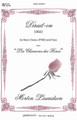 Dirait-on. (from Les Chansons des Roses TTBB and Piano). By Morten Lauridsen (1943-). For Choral. Peermusic Classical. Softcover. 12 pages. Peermusic #61880-120. Published by Peermusic.

Minimum order 6 copies.