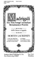 Amor, Io Sento L'alma. (from Madrigali: Six Fire Songs on Italian Renaissance Poems). By Morten Lauridsen (1943-). For Choral (SATB). Peermusic Classical. Softcover. 6 pages. Peermusic #61651-121. Published by Peermusic.

Madrigals by the Renaissance composer Monteverdi provided the inspiration for my own Madrigali. Symbolic images of flames, burning and fire recur often in Italian love poems from this era and my cycle on texts employing this fire motive blends stylistic musical features of the period (word painting, modality, bold harmonic shifts, intricate counterpoint, augenmusik, etc.) within a contemporary compositional idiom. The music emanates from a single, primal sonority (the “Fire-Chord”) which opens the piece and is found extensively throughout all six movements in myriad forms and manipulations, providing motivic unity to complement the poetic. This cycle of madrigals has been designated an American Choral Masterpiece by the National Endowment for the Arts.

--Morten Lauridsen.

Minimum order 6 copies.