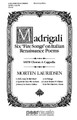 Luci Serene e Chiare. (from Madrigali: Six Fire Songs on Italian Renaissance Poems). By Morten Lauridsen (1943-). For Choral (SATB). Peermusic Classical. Softcover. 6 pages. Peermusic #61652-121. Published by Peermusic.

Madrigals by the Renaissance composer Monteverdi provided the inspiration for my own Madrigali. Symbolic images of flames, burning and fire recur often in Italian love poems from this era and my cycle on texts employing this fire motive blends stylistic musical features of the period (word painting, modality, bold harmonic shifts, intricate counterpoint, augenmusik, etc.) within a contemporary compositional idiom. The music emanates from a single, primal sonority (the “Fire-Chord”) which opens the piece and is found extensively throughout all six movements in myriad forms and manipulations, providing motivic unity to complement the poetic. This cycle of madrigals has been designated an American Choral Masterpiece by the National Endowment for the Arts.

--Morten Lauridsen.

Minimum order 6 copies.