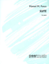 Suite. (Guitar Solo). By Manuel Ponce (1882-1948). For Guitar. Peermusic Classical. 16 pages. Peermusic #61358-570. Published by Peermusic.