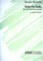 Ocho por Radio by Silvestre Revueltas (1899-1940). For Cello, Clarinet, Double Bass, Mixed Ensemble, Percussion, Trumpet, Violin, Horn (Parts). Peermusic Classical. Peermusic #60853-792. Published by Peermusic.

For clarinet, horn, trumpet, percussion, 2 violins, viola, cello and double bass.