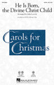 He Is Born, the Divine Christ Child by Traditional French Carol. Arranged by John Leavitt. For Choral (SATB). Sacred Christmas Choral. 8 pages. Published by Hal Leonard.

This sparkling setting of the traditional French carol has a dance-like quality that infuses the entire work! Whether performed by voices and keyboard or the optional chamber orchestration, it will be an accessible addition to Christmas concerts and worship settings. Available separately: SATB, SAB, 2-Part, ChoirTrax CD. Score and parts (fl 1-2, ob, cl 1-2, bn, perc 1-2, hp, vn 1-2, va, vc, db) available as a Printed Edition and as a digital download. Duration: ca. 1:45.

Minimum order 6 copies.