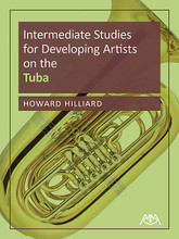 Intermediate Studies for Developing Artists on Tuba. For Tuba. Meredith Music Resource. Softcover. 48 pages. Published by Meredith Music.

This text covers every possible style appropriate to an intermediate book for brass. It includes music from the 14th century up to the beginning of the 20th century from dozens of countries, including original compositions that mimic many historic styles. The musical selections outside the standard repertoire compare well in quality to the more famous works, and have unique elements that increase students' musical vocabulary. Includes: challenging and rewarding music in a comfortable range for students with braces; musical exercises to teach phrasing; and lip slur exercises. The great musical examples make practicing feel effortless and enriching! In addition to classical etudes, a number of jazz etudes are incorporated that represent important styles including Dixieland, Swing, Bebop, Blues and various Latin forms.