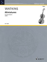 Miniatures. (Viola and Piano). By Huw Watkins. For Viola, Piano Accompaniment. Schott. Softcover. 28 pages. Schott Music #ED13284. Published by Schott Music.
Product,56878,Das Rauschende Der Farbe: Reflections On Paula Modersohn-becker Orchestra Study Score"