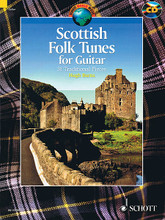 Scottish Folk Tunes for Guitar (With a CD of Performances). Edited by Hugh Burns. For Guitar. Schott. Softcover with CD. 64 pages. Schott Music #ED13359. Published by Schott Music.

31 traditional pieces, including airs, strathspeys, reels, jigs, and waltzes arranged for guitar. Intermediate Level.