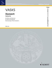 Concerto for Flute and Orchestra. (Flute with Piano Reduction). By Peteris Vasks (1946-). For Flute. Woodwind. Softcover. 68 pages. Hal Leonard #FTR216. Published by Hal Leonard.