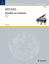 Ramble On Cortona For Piano Solo by Gavin Bryars (1943-). Piano Solo. Book only. 15 pages. Hal Leonard #ED13356. Published by Hal Leonard.