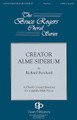 Creator Alme Siderum by Richard Burchard. For Choral (SATB). Gentry Publications. 6 pages. Gentry Publications #JG2405. Published by Gentry Publications.

Composer Richard Burchard toggles the verses of this beautiful piece between monophonic chant and homophonic chorales. The two styles meld together, producing a piece that sounds both fresh and timeless. Richard's compositional style is careful and profound. You can't rush through one of his pieces, you want to linger and enjoy the richness he creates. Selected for the Bruce Rogers Choral series.

Minimum order 6 copies.