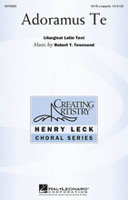 Adoramus Te by Robert Townsend. For Choral (SATB). Henry Leck Creating Artistry. 8 pages. Published by Hal Leonard.

This short original setting of the Adoramus Te text allows choirs to develop tone quality, blend and expressiveness through homophonic harmonies and legato phrasing with occasional dissonances and suspensions. An excellent a cappella selection for contest!

Minimum order 6 copies.