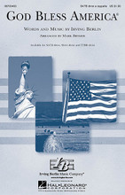 God Bless America by Irving Berlin. Arranged by Mark A. Brymer. For Choral (SATB DV A Cappella). Festival Choral. 8 pages. Published by Hal Leonard.

Ballgames, community events and concert performances – whether you sing the optional opening verse or jump straight to the chorus, this a cappella setting of the beloved patriotic classic by Irving Berlin will fill many programming options! Available separately: SATB divisi, SSAA divisi, TTBB divisi. Duration: ca. 2:45.

Minimum order 6 copies.