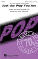 Just the Way You Are by Billy Joel. By Billy Joel. Arranged by Paris Rutherford. For Choral (SATB DV A Cappella). Pop Choral Series. 16 pages. Published by Hal Leonard.

Billy Joel's pop hit from 1978 receives a fresh and contemporary treatment in this a cappella setting, with melodic lines seamlessly moving from part to part within a light vocal texture that will challenge your pop/jazz singers to perform at peak level! Duration: ca. 3:00.

Minimum order 6 copies.