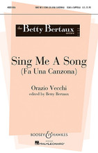 Sing Me a Song ((Fa una Canzona) Betty Bertaux Series). Arranged by Betty Bertaux. For Choral, Finger Cymbals (SSAB). BH Betty Bertaux. 8 pages. Boosey & Hawkes #M051480463. Published by Boosey & Hawkes.
Product,56970,We Give Our Lives "