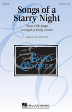 Songs of a Starry Night arranged by Emily Crocker. For Choral (SATB). Choral. 12 pages. Published by Hal Leonard.

Now available for SATB voices from high school through adult! Three traditional folksongs are artfully combined in this setting, opening with cascading vocal lines, moving into a tender ballad and closing with a spirited hoedown. Songs include: Bye 'n' Bye, Coffee Grows on White Oak Trees, Fire on the Mountain. Available separately: SATB, 2-Part/3-Part. Duration: ca. 3:00.

Minimum order 6 copies.